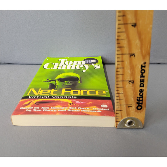 Tom Clancys Net Force Books Paperback Virtual Vandals End Games + One Lot of 3 - Picture 13 of 15